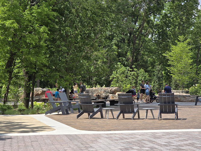 Outdoor Gathering Space at The Angle Cafe